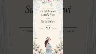 Free Animated Birthday & Baby Shower Invitation Template | Custmize your own baby shower invitation