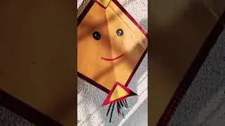 Uttrayan special paper kite diy craft #uttrayan #diy #craftideas #craft #song #bollywood
