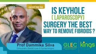 Fibroid size does not matter.. the incisions are very small in keyhole surgery !
