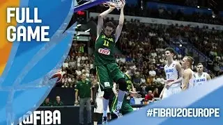 Finland v Lithuania - Full Game - R16 - FIBA U20 European Championship 2016
