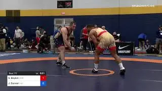 97 Kg Quarterfinal - Scottie Boykin, Spartan Combat RTC Vs Jaden Sonner, Indiana