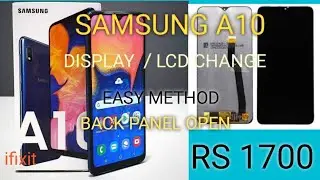 How to replace samsung A10 display