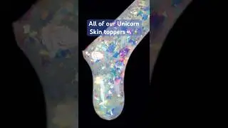 Pick one🦄 Unicorn Skin nail toppers💅 Holo Taco