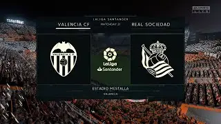 ⚽ Valencia vs Real Sociedad ⚽ | La Liga (25/02/2023) | Fifa 23