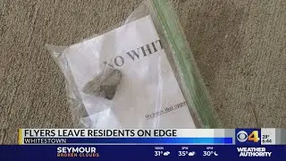 Whitestown police investigate white supremacist flyers