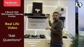 Unveiling Hindware's Top Smart Chimney & Brass Burner Hob Set