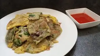 Hamke (martabak kerang) khas Bagansiapiapi