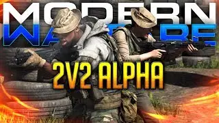 Call Of Duty Modern Warfare 2v2 Alpha FREE and ONLY On PS4?! (COD Modern Warfare 