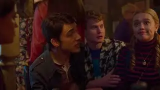 Aimee Gibbs meets Isaac Goodwin &ldquo;Why are you in a wheelchair? scene&rdquo; - Sex Education