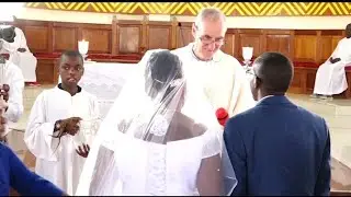DOLPHINE WEDS MUSA AT TASSIA CATHOLIC CHURCH