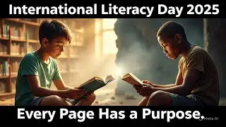 International Literacy Day 2025 | Theme : Every Page Has a Purpose | Essay & Speech