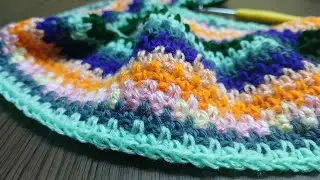 Crochet Sweaters front panel step-by-step live || Create and Relax live @amritascrochet