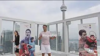 Highlights from the Official #RogersCup Draw Ceremony