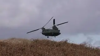 Low Level at Spadeadam; Royal Netherlands Chinook 'Grizzly' 3rd video 4th March 2019
