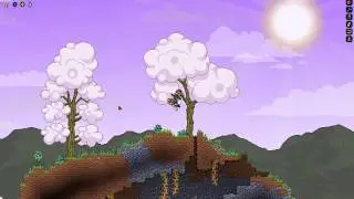 Starbound Ep 25: Hunting for Forest Bees on Forest Planets!