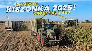 ☆Pierwsi We Wsi!?☆Kukurydza Na Kiszonke 2025!☆UR.Servol W Akcji!?☆2 Odwozy Vs Krone Big X 600!?☆