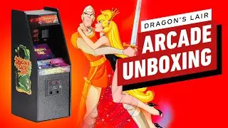 Unboxing the Tiny, Ultra-Detailed, Fully-Functional Dragon's Lair Arcade Game