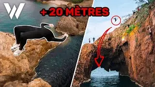 On SAUTE d’une ARCHE de 20m à Cannes - CLIFF DIVING (Wizzy trip Ep - 3)