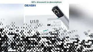 #DEASIN USB Type Oral HD Camera Digital Viewer 6 LED Lights Endoscope Dental Intraoral Real-time De