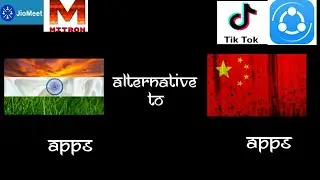 INDIAN APPS ALTERNATIVE TO CHINESE APPS | TECHNICAL MANAV