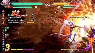 [DBFZ] : Android 21 with Zamasu's assist combo showcase
