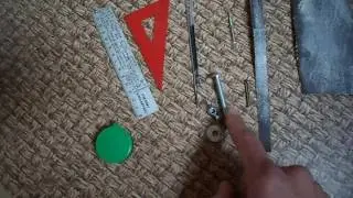 Инструмент для работы с кожей.  Для нарезания полос. Strap Cutter, Leather Strap Cutter