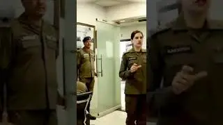 Dr Anoosha Masood SP Investigation Lahore Pakistan #police #drmasood #ips #duet #policeofficer #pti