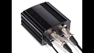 Donner Phantom Power Supply 48V 1  Channel for Condenser Microphones Recording Equipment
