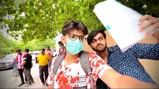 CLAT exam || Tough ??|| Exam day vlog !!||Shivaji college