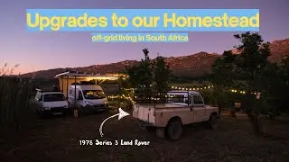 Using our 1978 series 3 Land Rover to upgrade our land / Homestead in South Africa