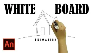 Adobe Animate Tutorial - How to do Whiteboard Animation in Adobe Animate