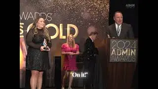 CEO of Oil States Intl Celebrates Nikki Mitchell, 2024 Admin Awards Spirit Award Winner - Houston