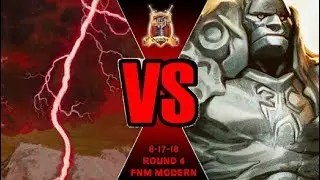Black Red Vengevine VS Tron - Gauntlet FNM Modern 8-17-18 Round 4