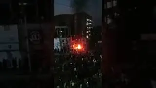 UCP On fire by Students