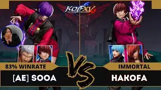 KOFXV👑A.E SOOA (O.Chris/O.Shermie/O.Yashiro) vs HAKOFA (Kula/O.Chris/Iori) 👑 KOF Queen - 18/04/24