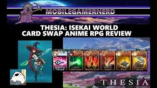 THESIA: ISEKAI WORLD (Card Swap Anime RPG) This Game Is Fun