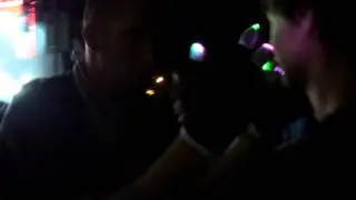 Wreckage lightshow battle at bassnectar