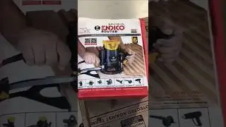 new endico router machine opening