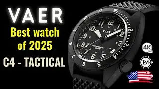 VAER C4 TACTICAL SOLAR - LO MEJOR DEL 2025 - el reloj hecho para la guerra