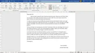 Mail Merge in MS Word - MS Office (MS Word) Full course - Lesson 45