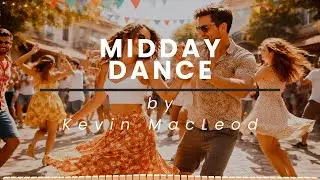 Midday Dance by Kevin MacLeod 4K | Audio Visualizer | Free Music