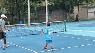SHIVAAY&rsquo;S TENNIS COACHING SESSION🎾#Tennis#TennisPlayer#Sports #Training#TennisCoaching #YoungAthlete