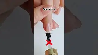 How to use half-covered nail tips? ✅❎  #bqan #nails #nailart #nailtutorial #nailcare #nailtech