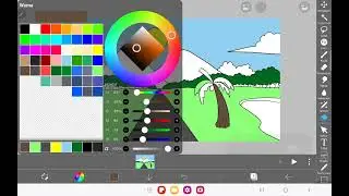How to draw a simple landscape