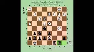Sicilian Defense: Open, Dragon, Main Line (B79), 0-1
