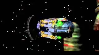 Final Fantasy 7 (PC) Cutscene #43 The Shinra No. 26 Escape Pod in Space