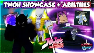 TWOH + JOJO ABILITIES Showcase in Anime Story