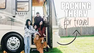 PACKING THE RV For Travel #2 | RV Organization Ideas Traveling With Kids | RV LIFE