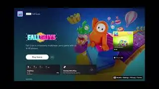 Fall Guys PS5 home screen music ￼