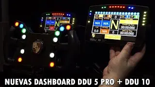 NUEVO DASHBOARD DDU 5 PRO Aluminio + DDU 10 Replica real